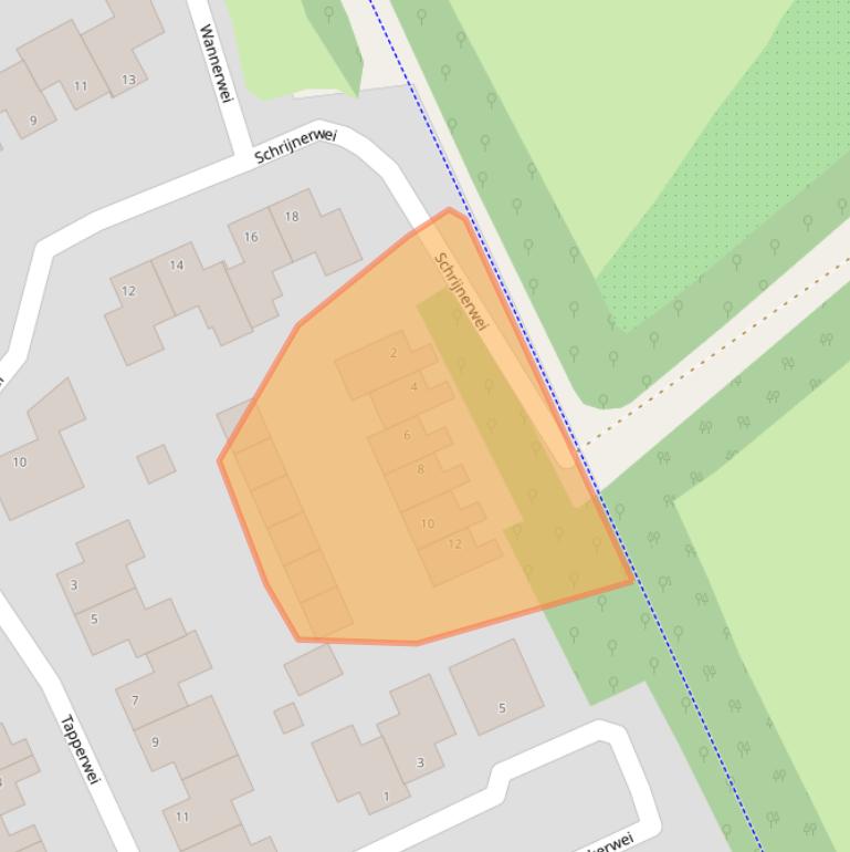 Kaart van postcodegebied 5551PG.