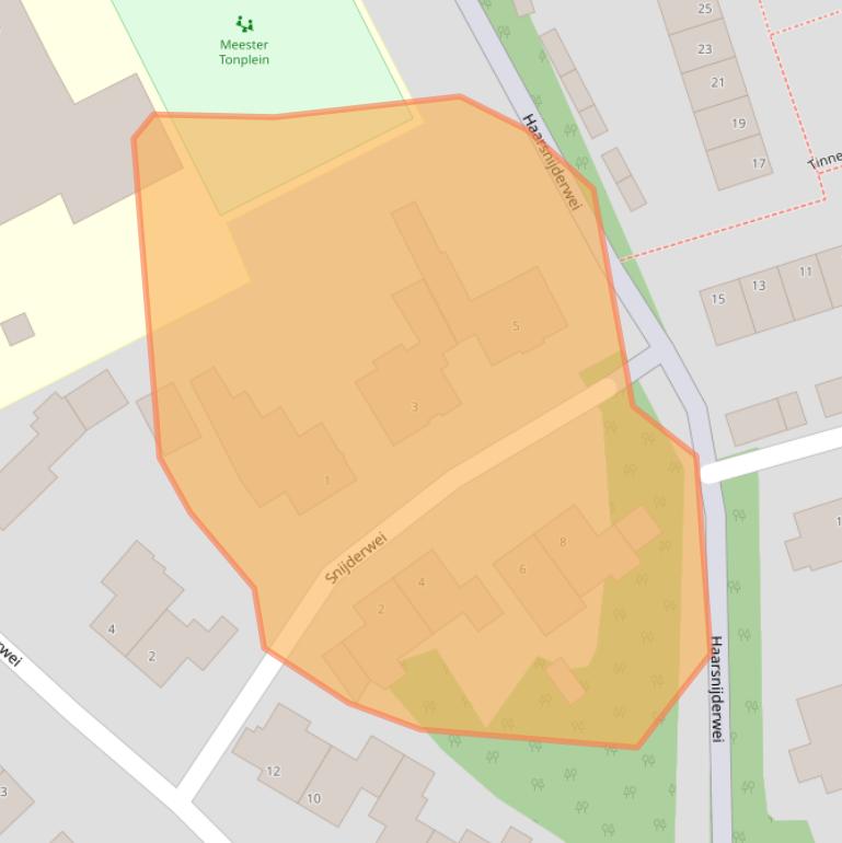 Kaart van postcodegebied 5551RK.