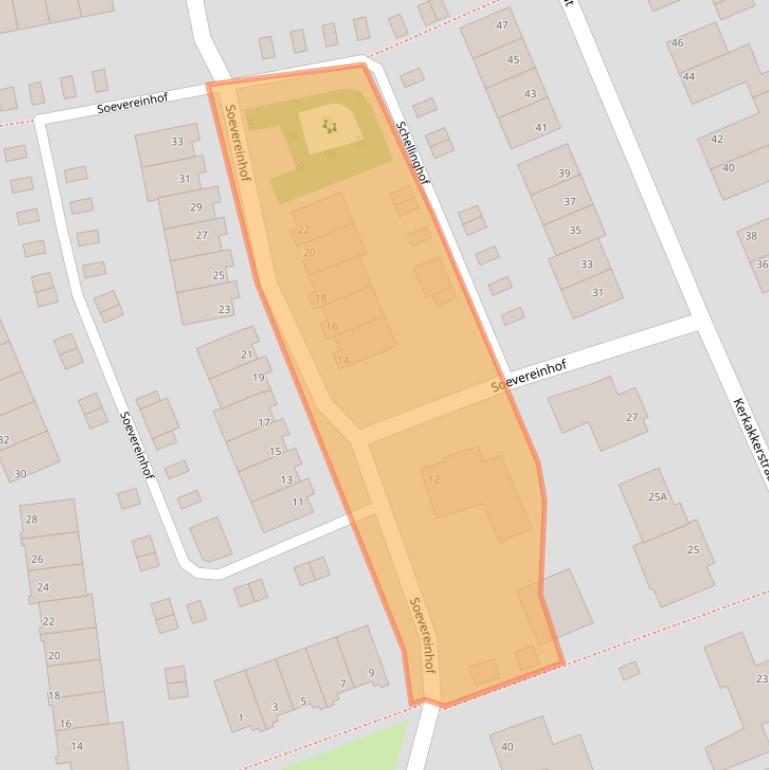 Kaart van postcodegebied 5551TS.