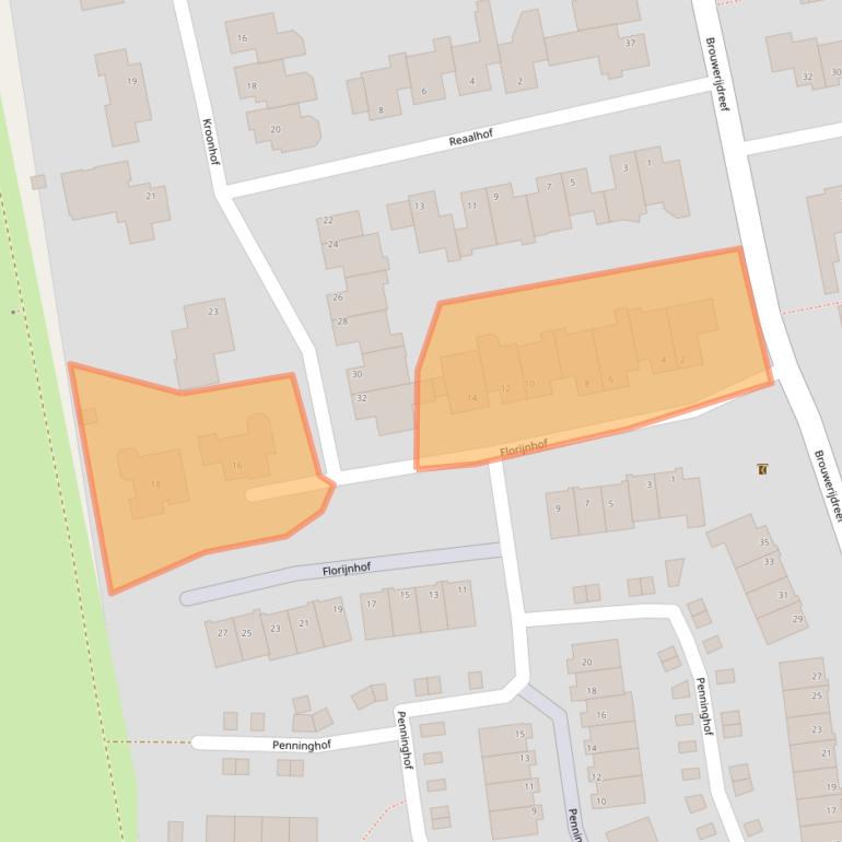Kaart van postcodegebied 5551VN.