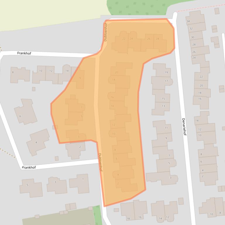 Kaart van postcodegebied 5551XN.