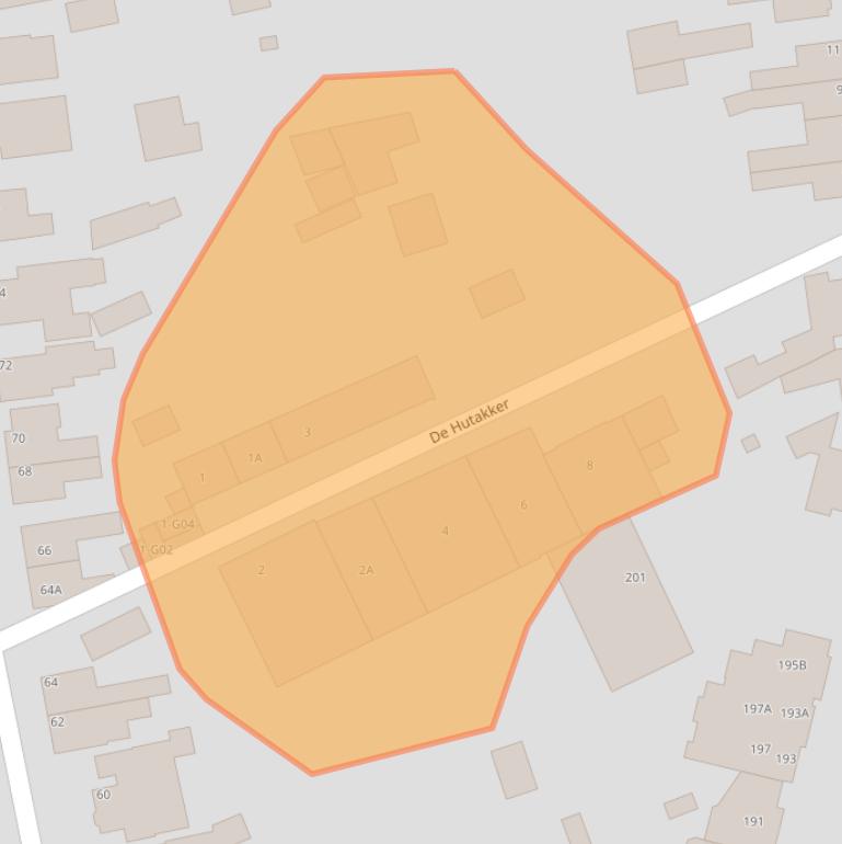 Kaart van postcodegebied 5552CJ.
