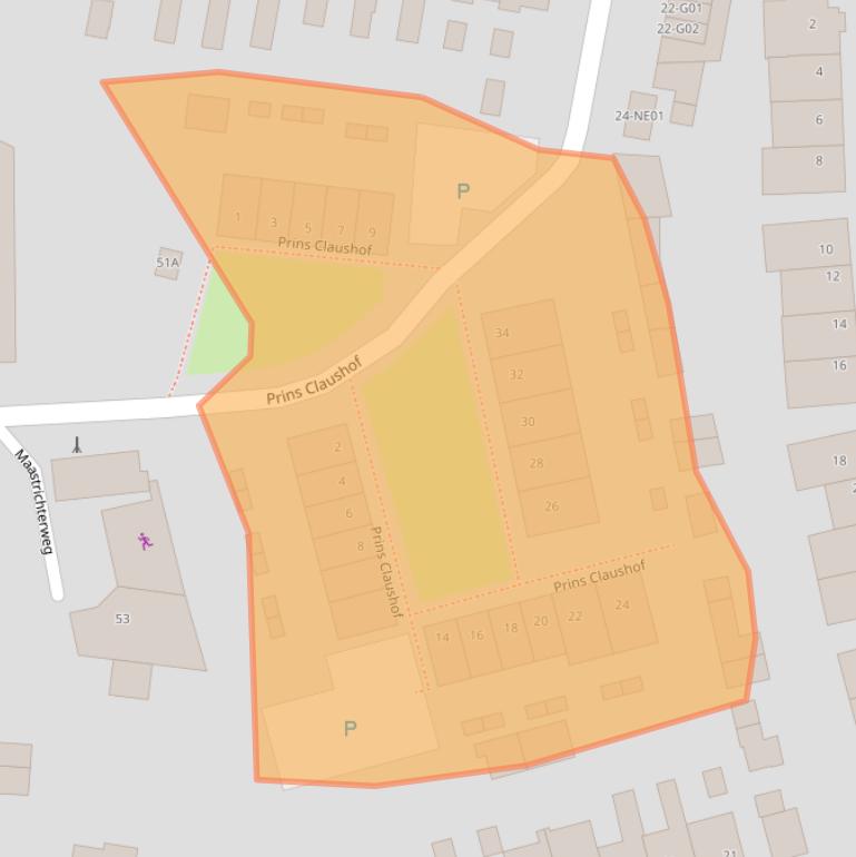 Kaart van postcodegebied 5554GT.