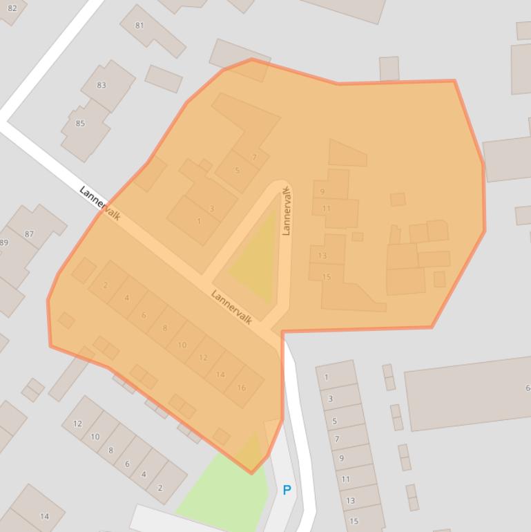 Kaart van postcodegebied 5554MH.