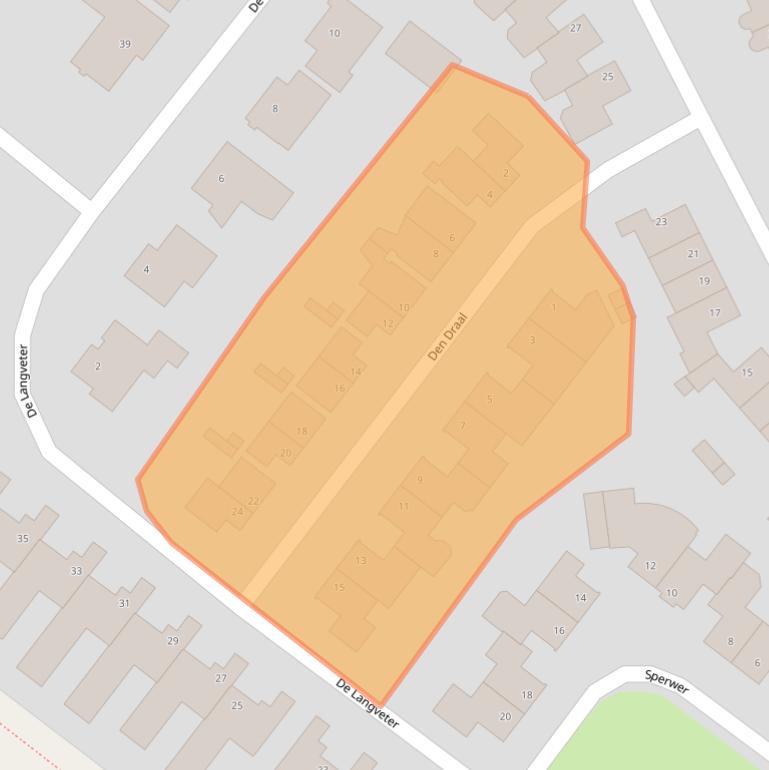 Kaart van postcodegebied 5554MJ.