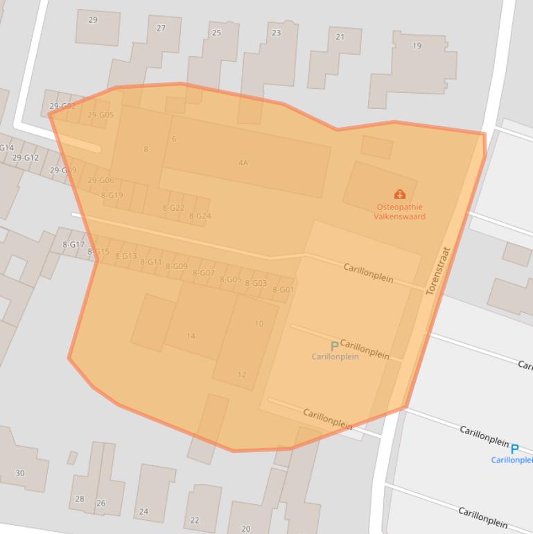 Kaart van postcodegebied 5554NK.