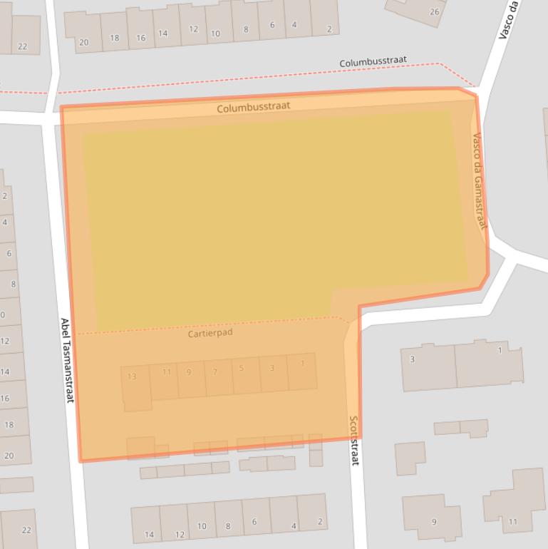 Kaart van postcodegebied 5554PH.