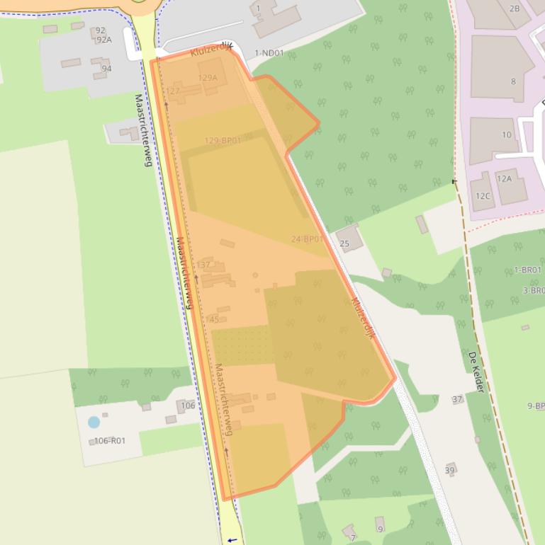 Kaart van postcodegebied 5554VA.