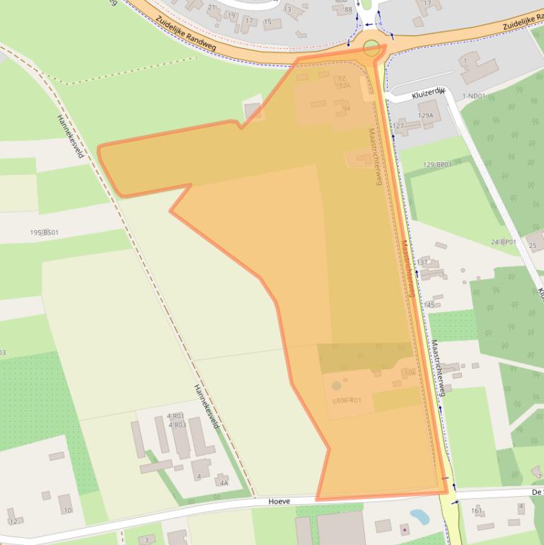 Kaart van postcodegebied 5554VB.