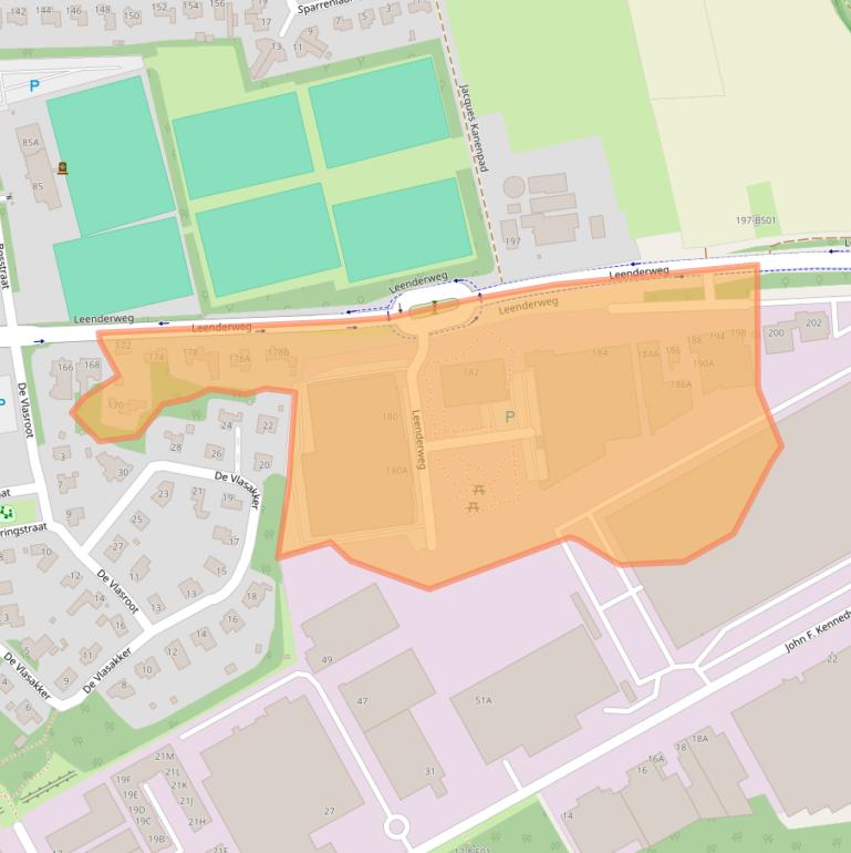 Kaart van postcodegebied 5555CJ.