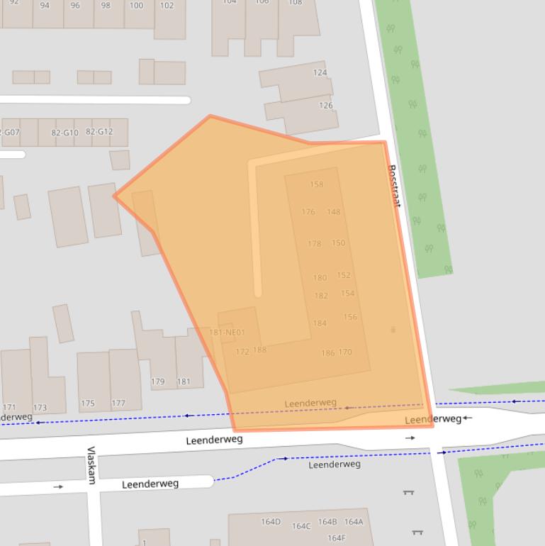 Kaart van postcodegebied 5555JC.