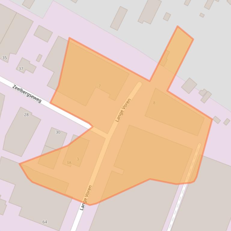 Kaart van postcodegebied 5555XN.