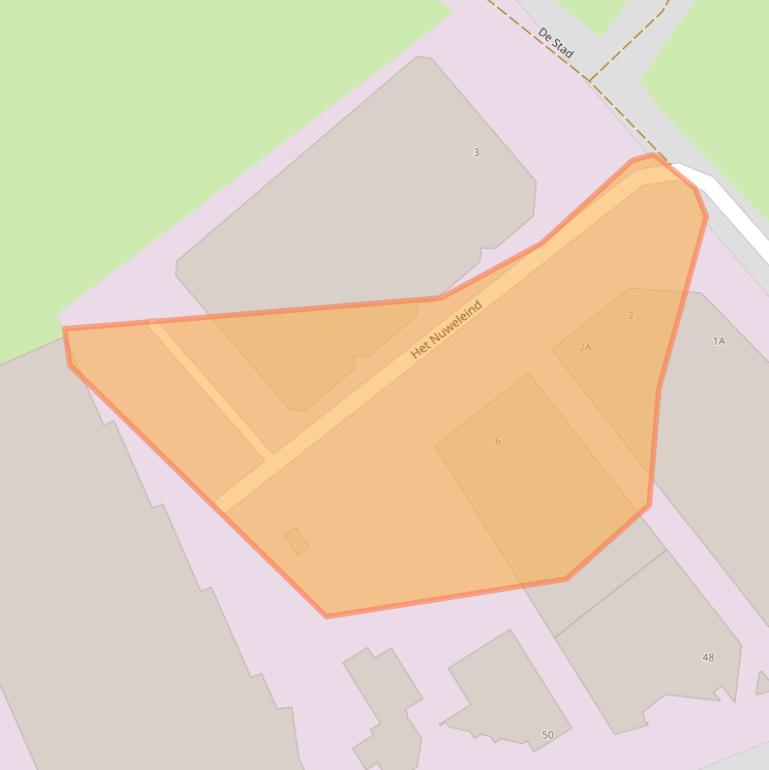 Kaart van postcodegebied 5555XT.