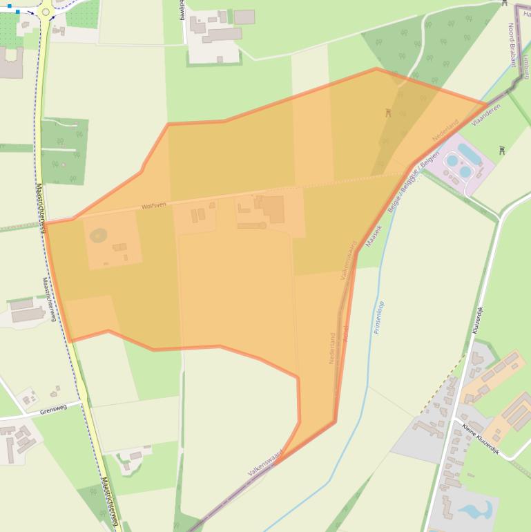 Kaart van postcodegebied 5556VD.