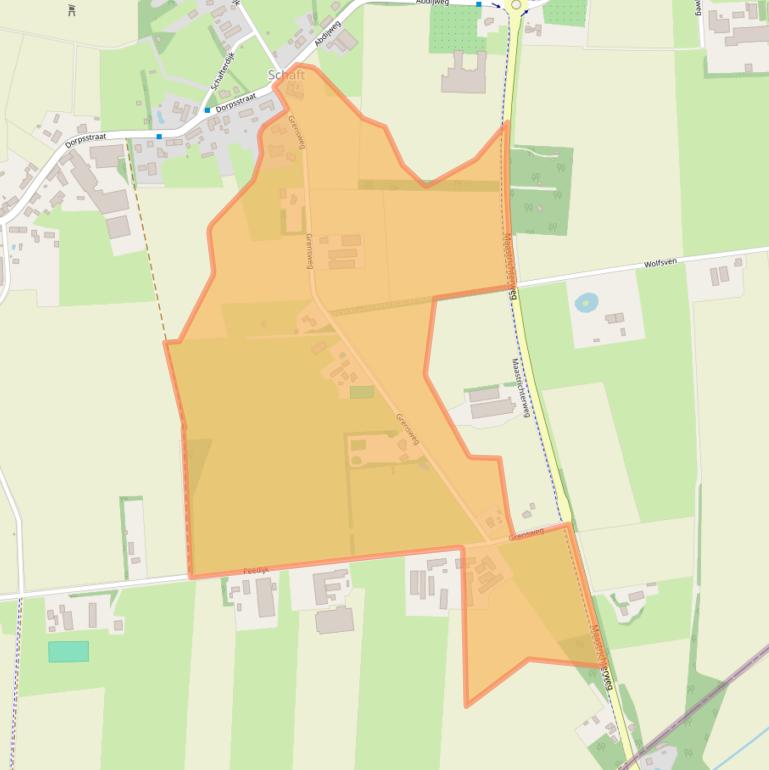 Kaart van postcodegebied 5556VH.