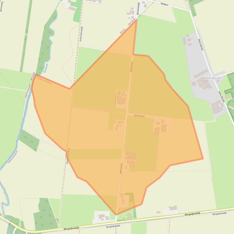 Kaart van postcodegebied 5556XM.