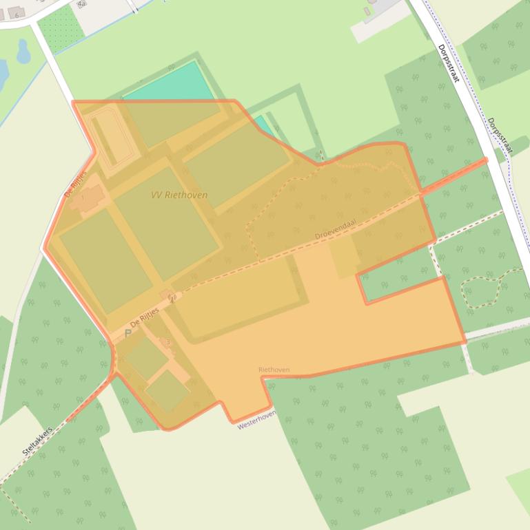 Kaart van postcodegebied 5561BD.