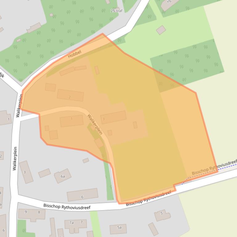 Kaart van postcodegebied 5561TG.