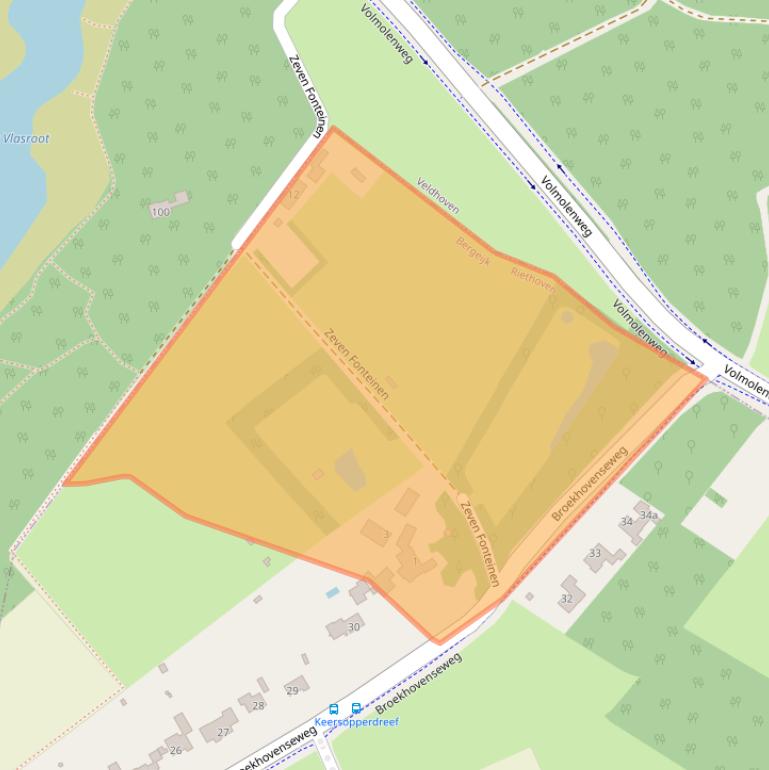 Kaart van postcodegebied 5561VG.