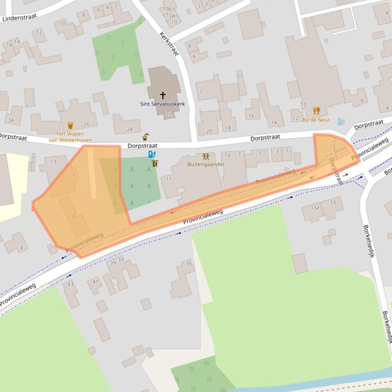 Kaart van postcodegebied 5563BH.