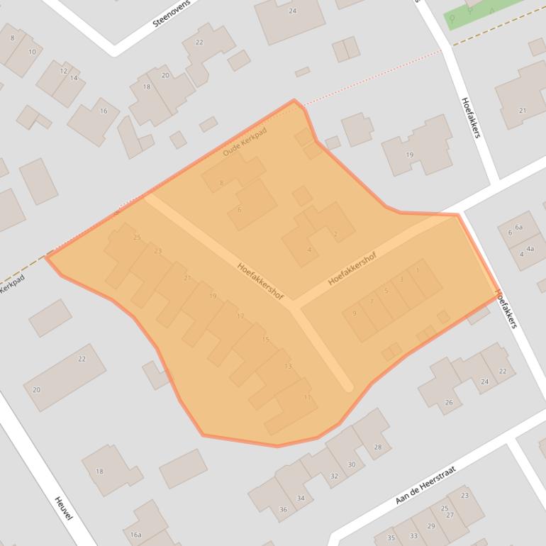 Kaart van postcodegebied 5563CP.