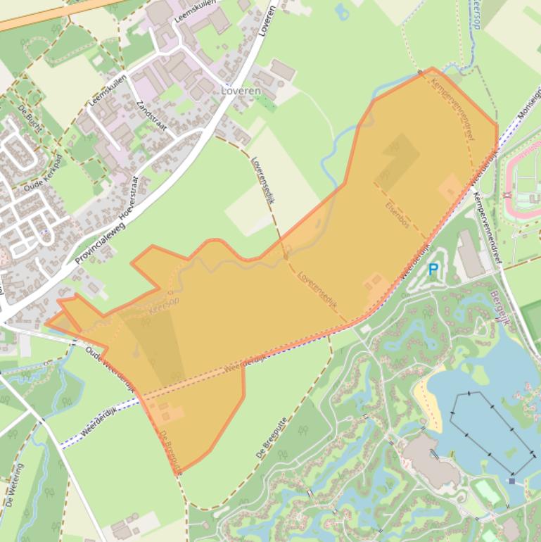 Kaart van postcodegebied 5563VG.