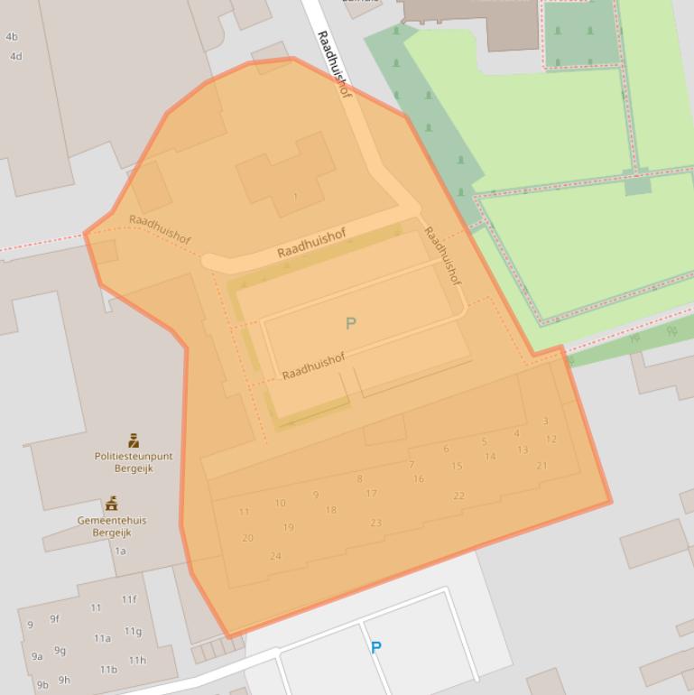Kaart van postcodegebied 5571AT.