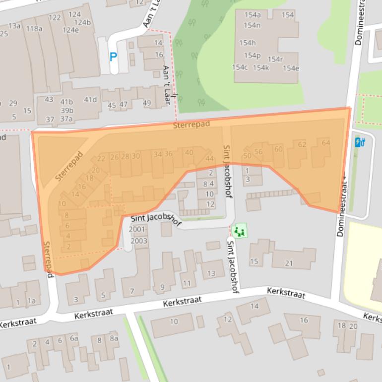 Kaart van postcodegebied 5571EK.