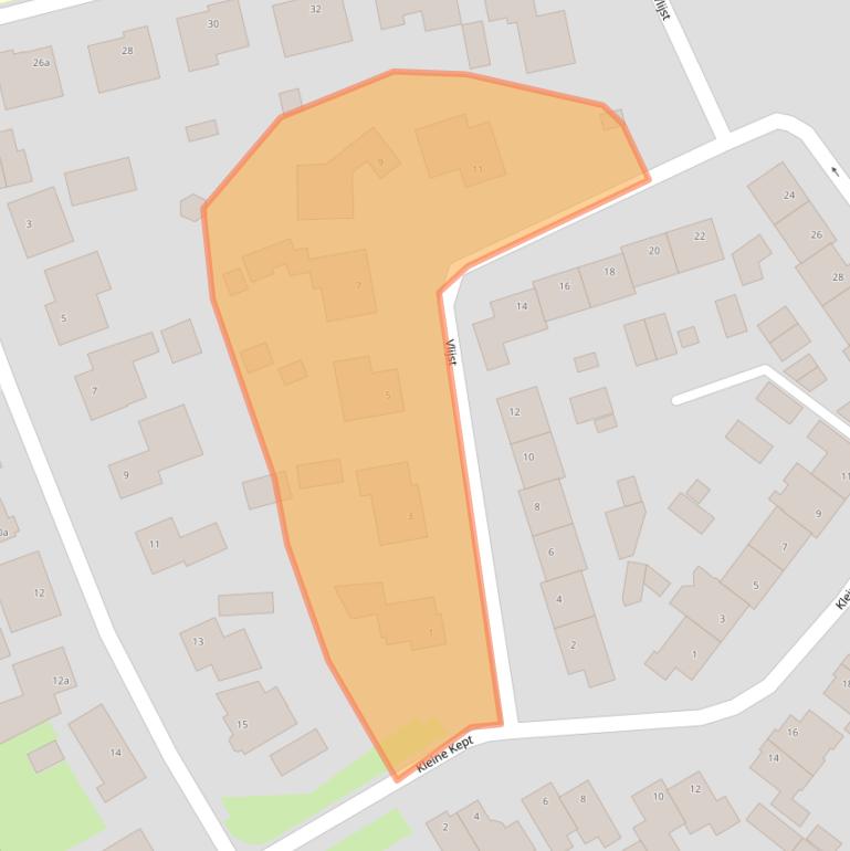 Kaart van postcodegebied 5571EX.