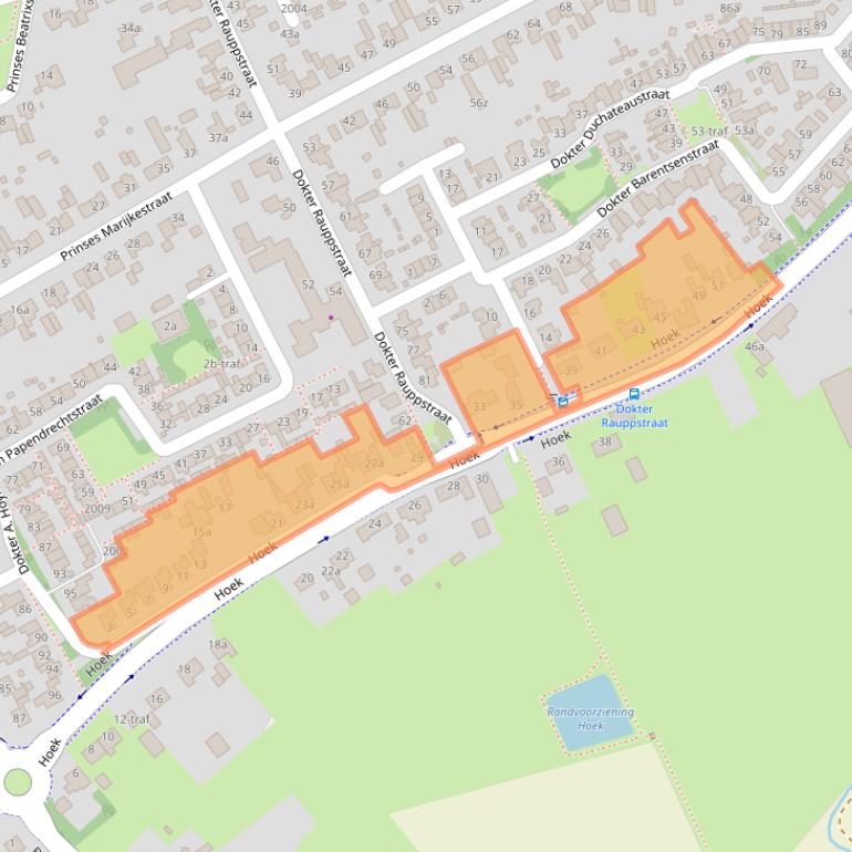 Kaart van postcodegebied 5571GJ.