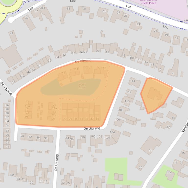 Kaart van postcodegebied 5571JR.