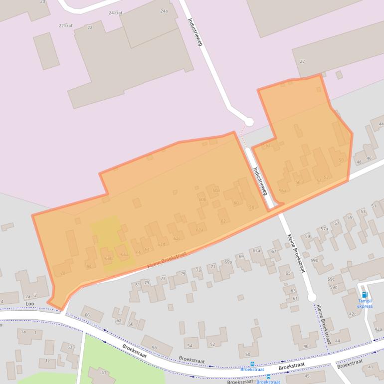 Kaart van postcodegebied 5571KH.