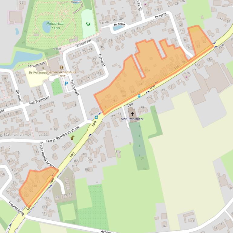 Kaart van postcodegebied 5571KS.