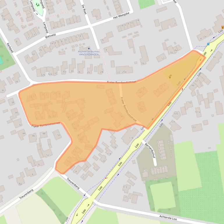 Kaart van postcodegebied 5571KX.