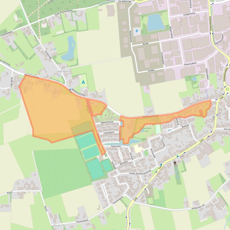 Kaart van postcodegebied 5571LK.