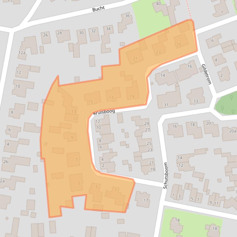 Kaart van postcodegebied 5571MA.