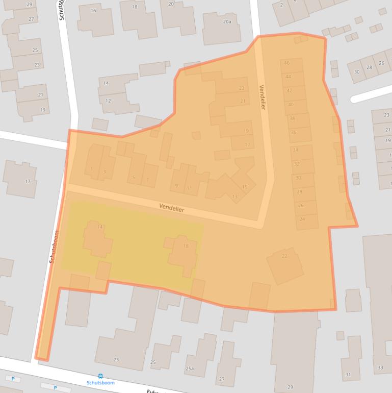 Kaart van postcodegebied 5571MC.