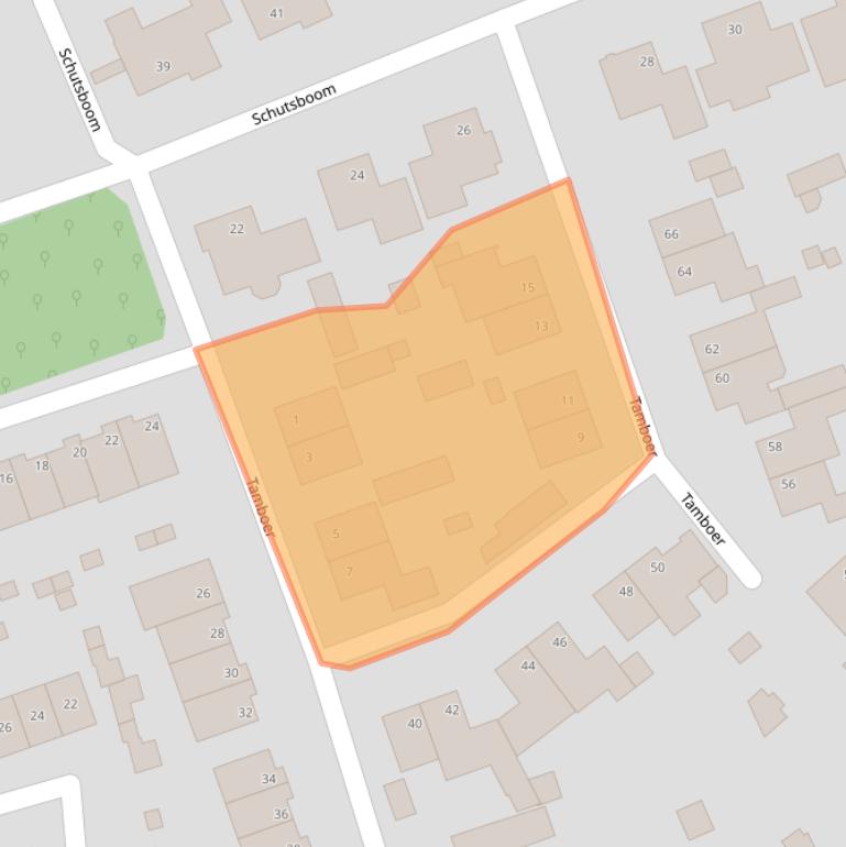 Kaart van postcodegebied 5571MH.