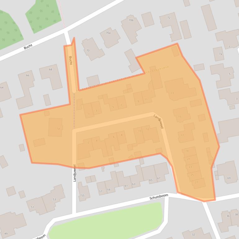 Kaart van postcodegebied 5571ML.