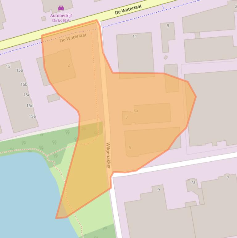 Kaart van postcodegebied 5571MV.