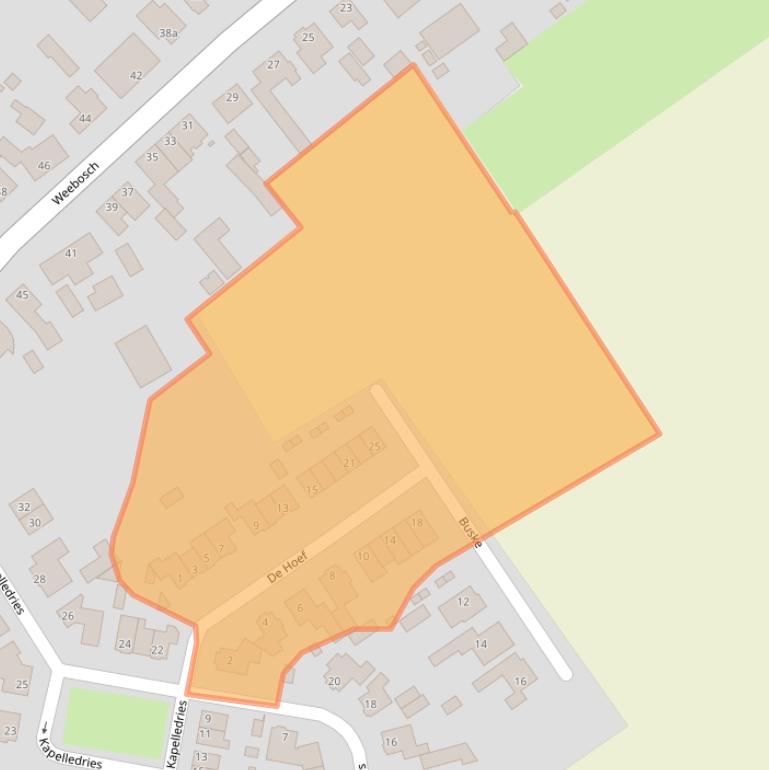 Kaart van postcodegebied 5571NJ.