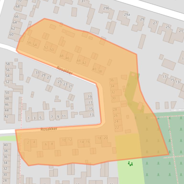 Kaart van postcodegebied 5571PJ.