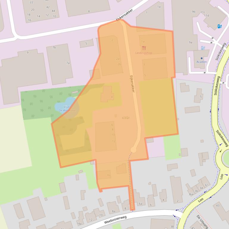 Kaart van postcodegebied 5571SL.