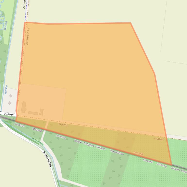 Kaart van postcodegebied 5571VG.