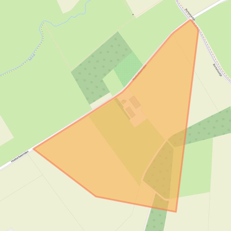 Kaart van postcodegebied 5571VN.