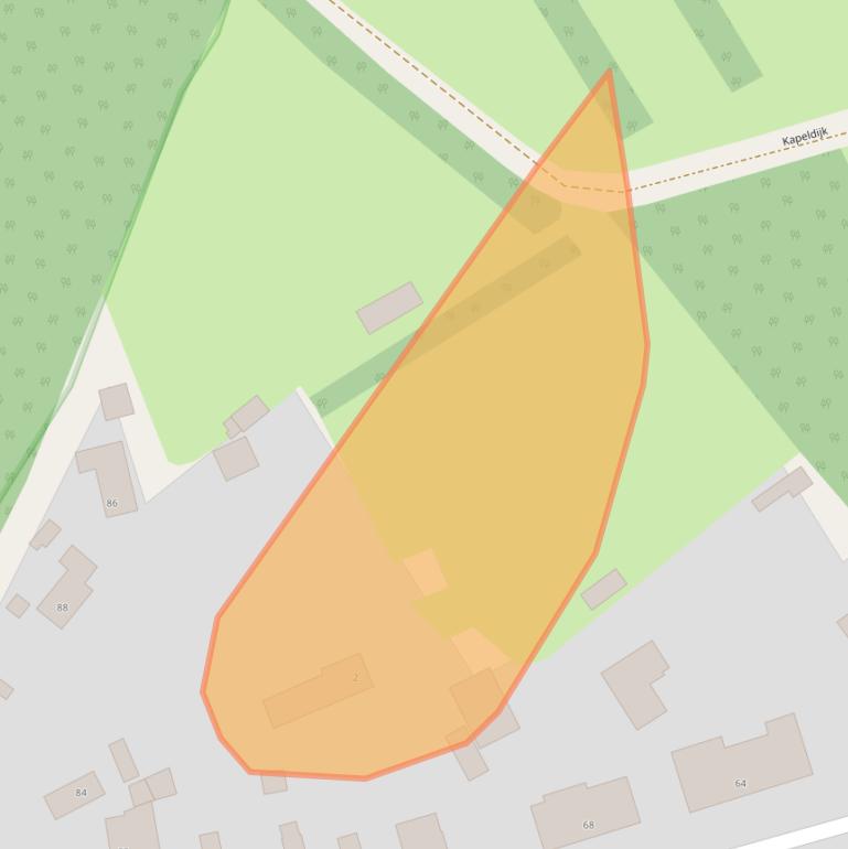 Kaart van postcodegebied 5575BP.