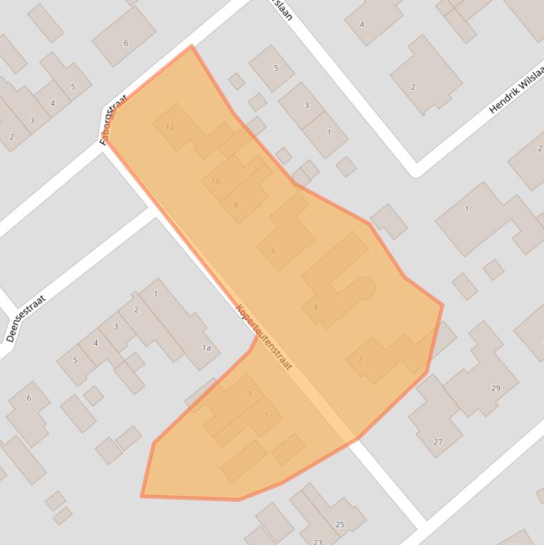 Kaart van postcodegebied 5575CK.