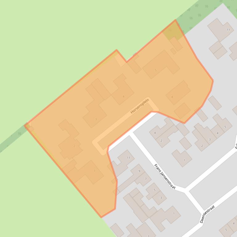 Kaart van postcodegebied 5575CP.