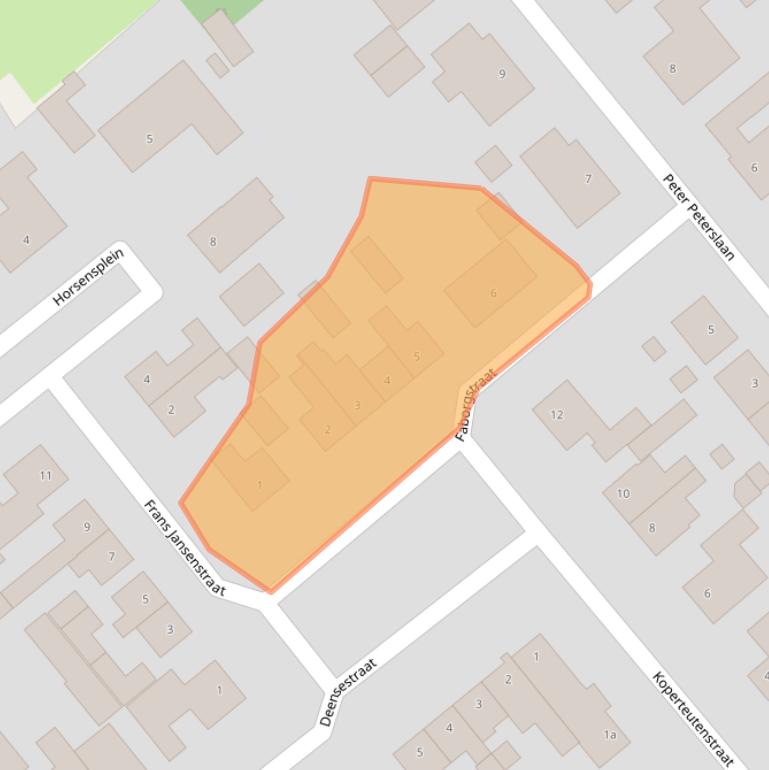 Kaart van postcodegebied 5575CR.