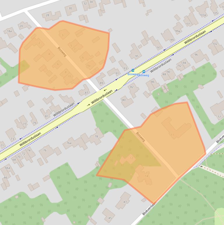 Kaart van postcodegebied 5581GL.